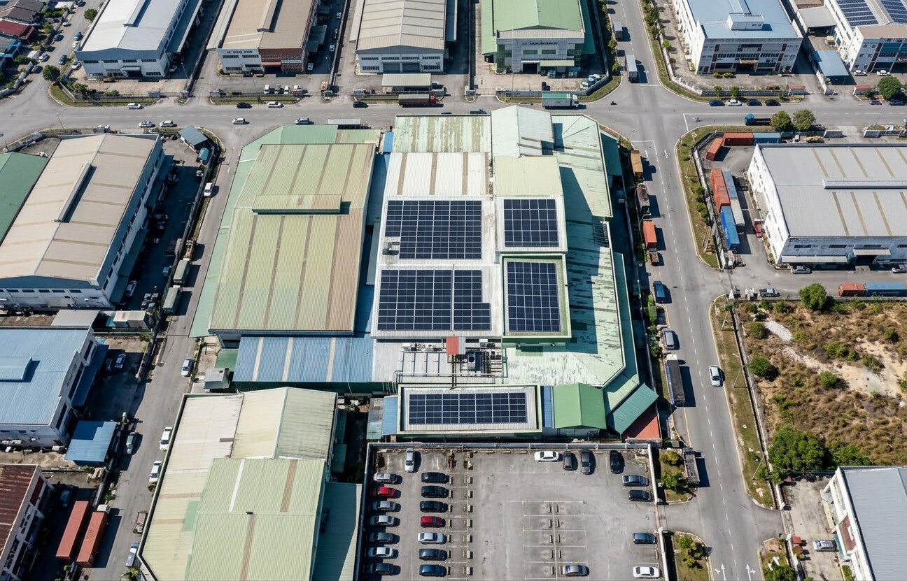 70.68 kWp Solar Installation at Food Manufacturing Facility in Ipoh, Perak